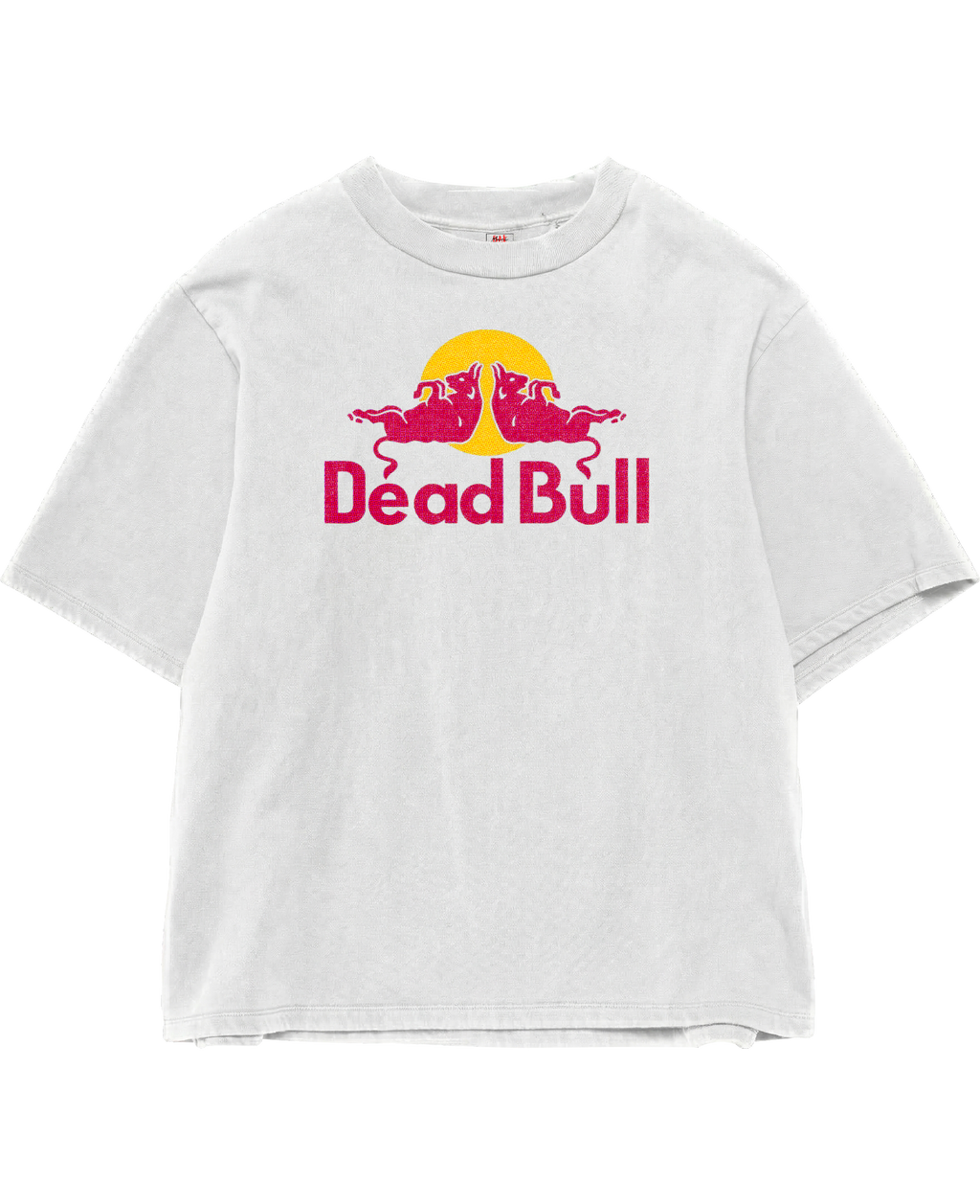 Dead Bull White Oversize Tee