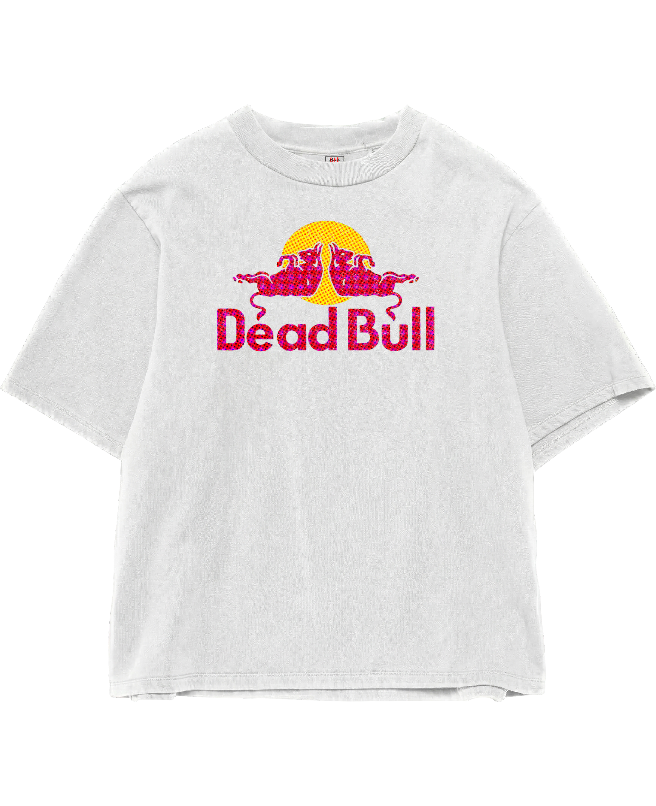 Dead Bull White Oversize Tee