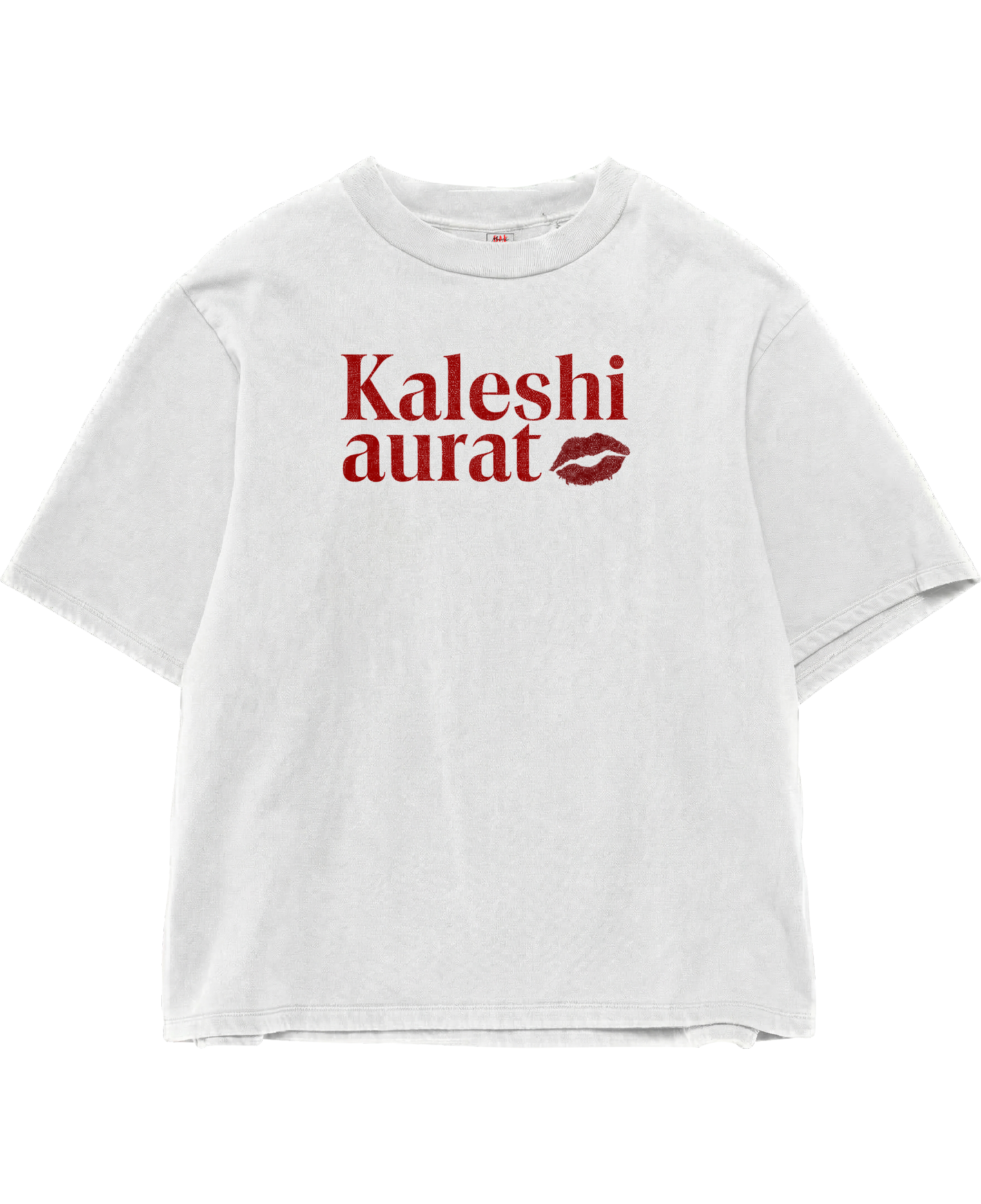 Kaleshi Aurat White Oversize Tee