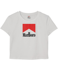 Marlboro Red White Baby Tee