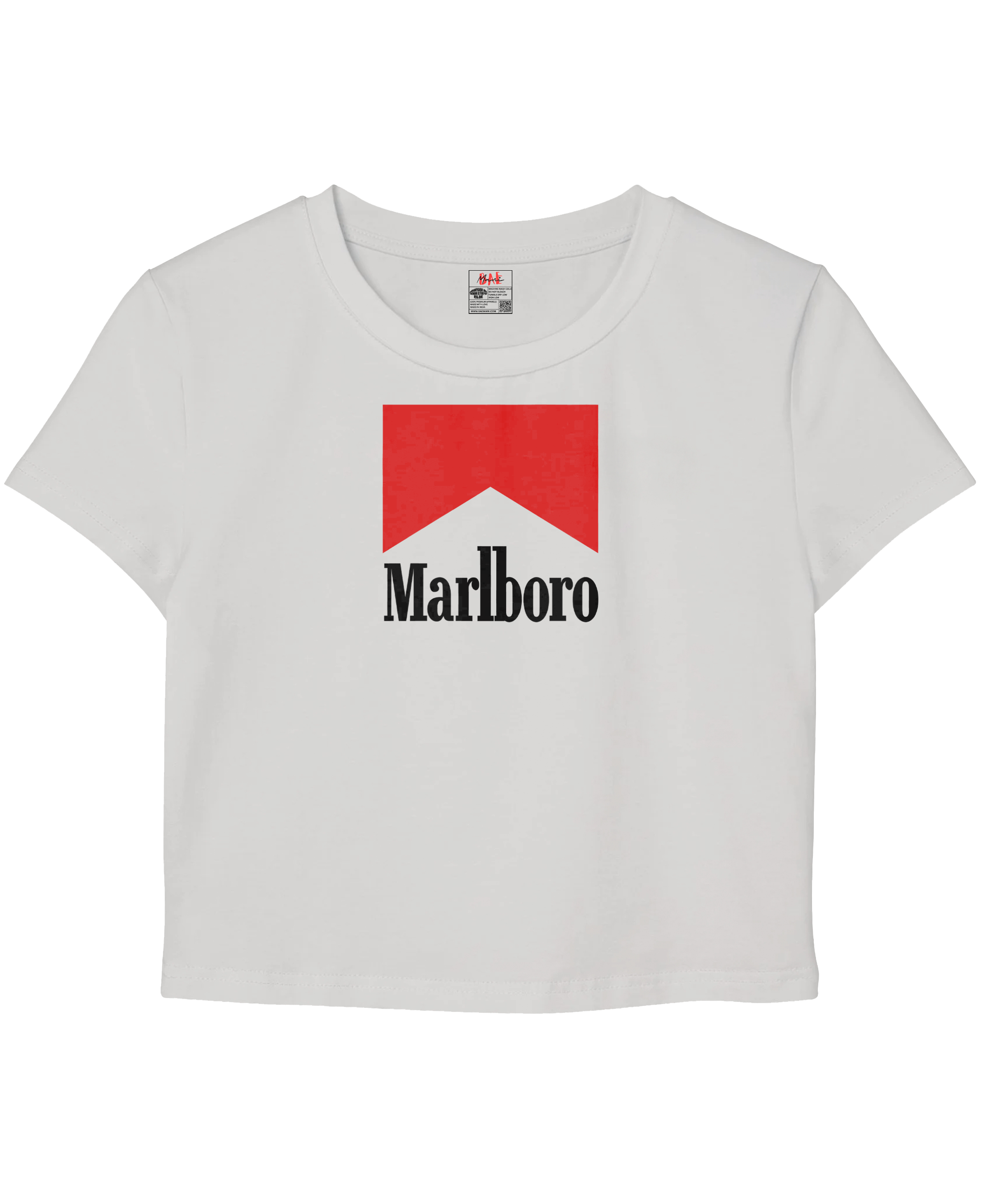 Marlboro Red White Baby Tee