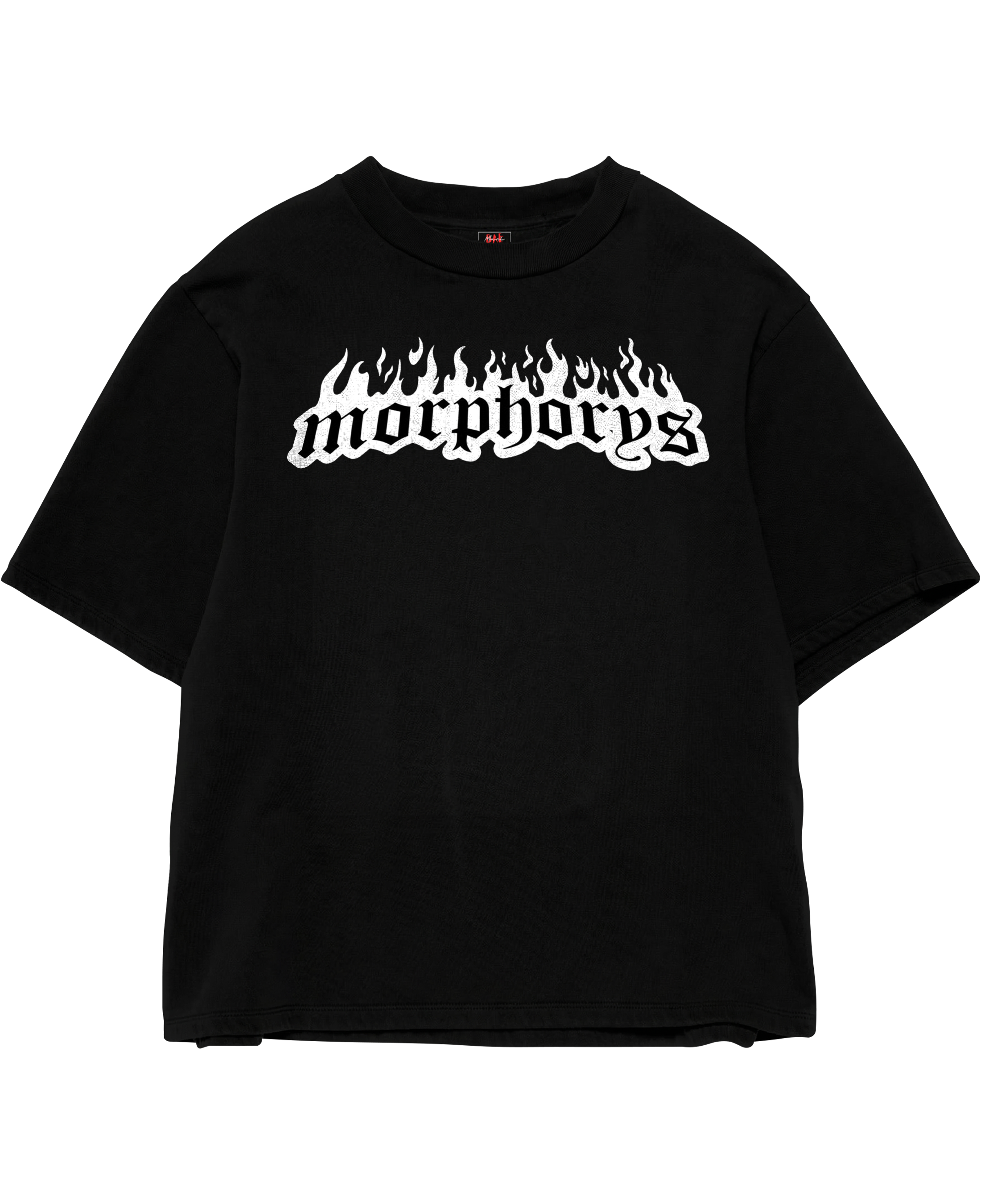 Morphors Flame Black Oversize Tee