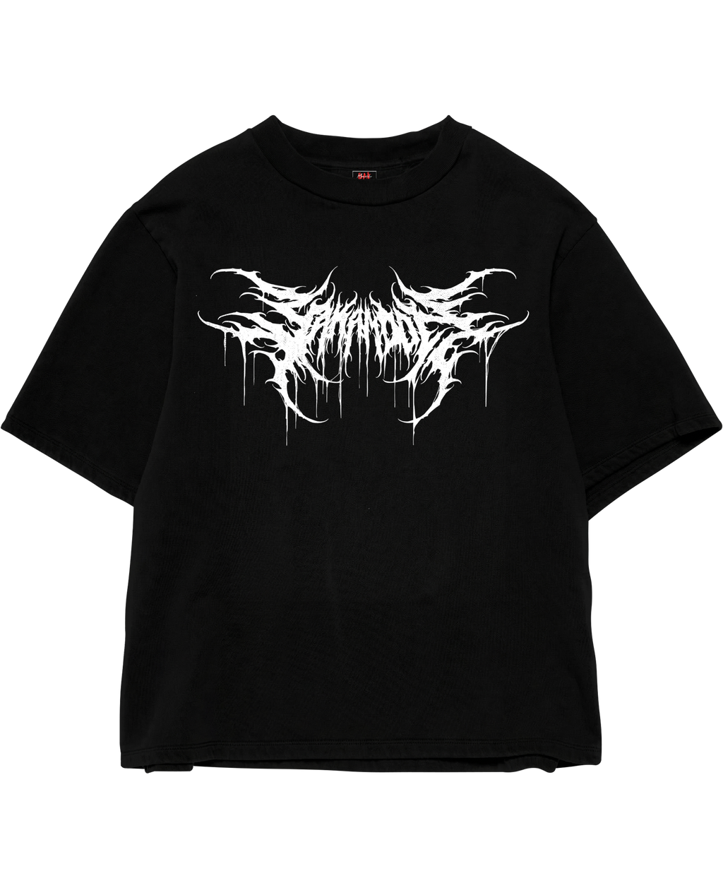Venom Script Black Oversize Tee