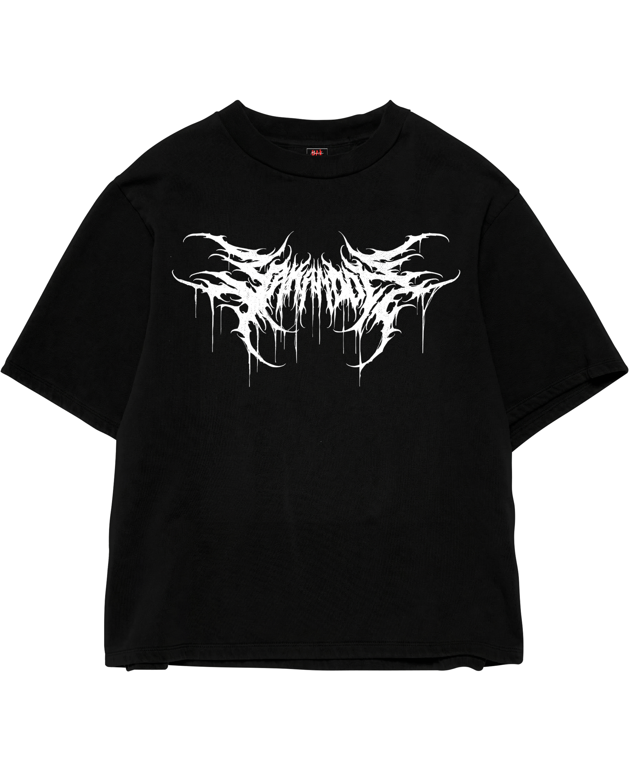 Venom Script Black Oversize Tee