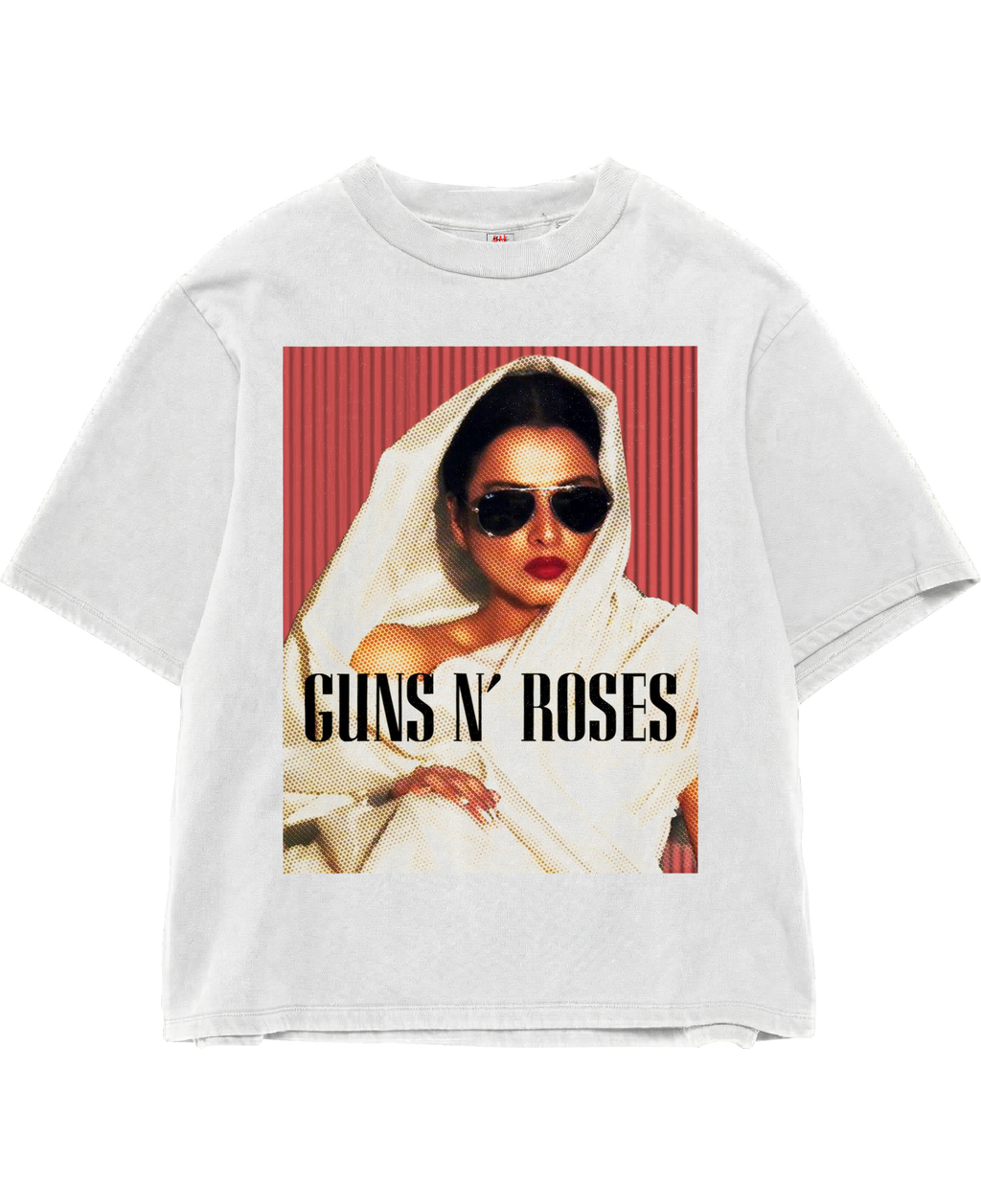 Guns N’ Roses White Oversize Tee