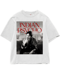 Indian Psycho - Irrfan Tribute White Oversize Tee