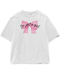 I'm Just a Girl White Oversize Tee