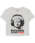 Buddha X Seedhe Maut White Baby Tee