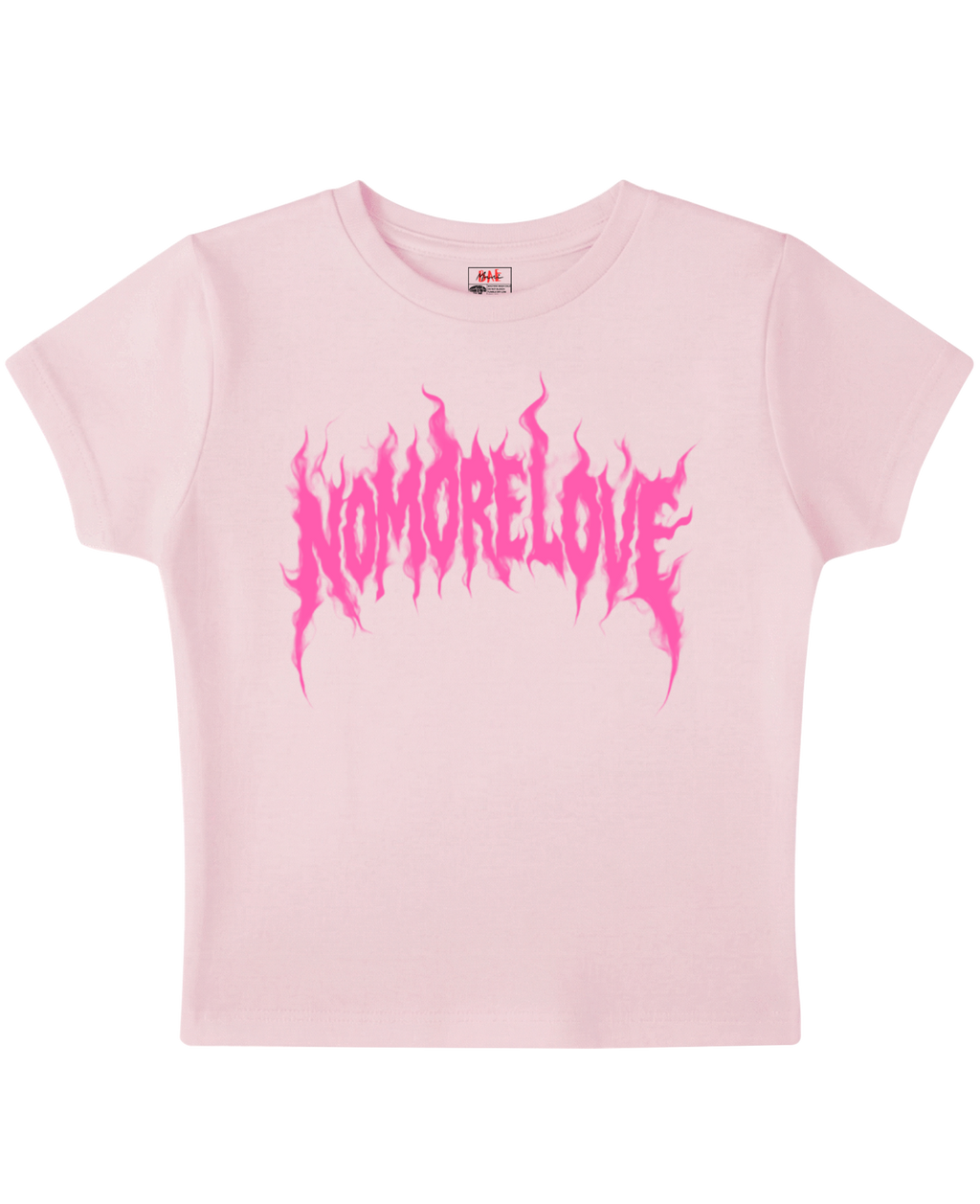 No More Love Pink Baby Tee