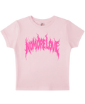 No More Love Pink Baby Tee