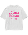 Anti Cardio Club White Oversize Tee