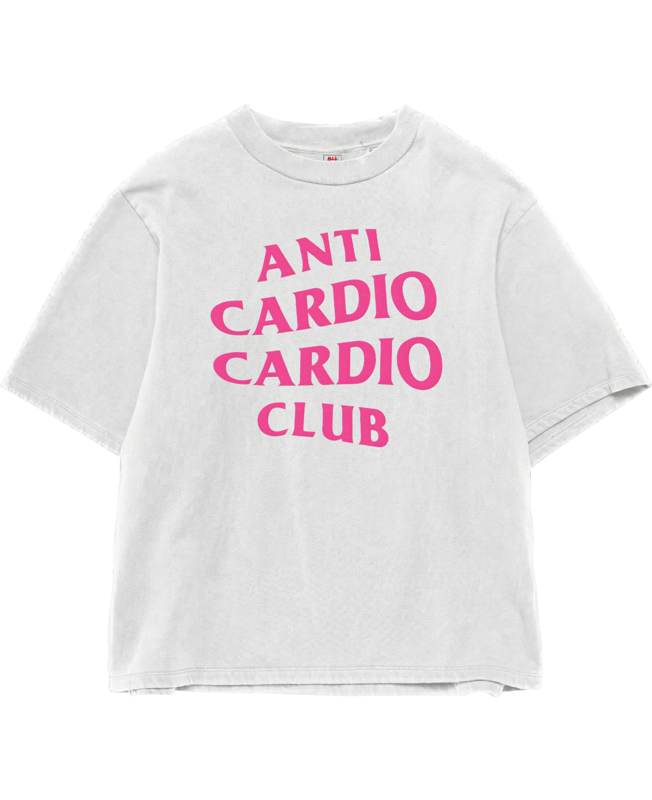 Anti Cardio Club White Oversize Tee