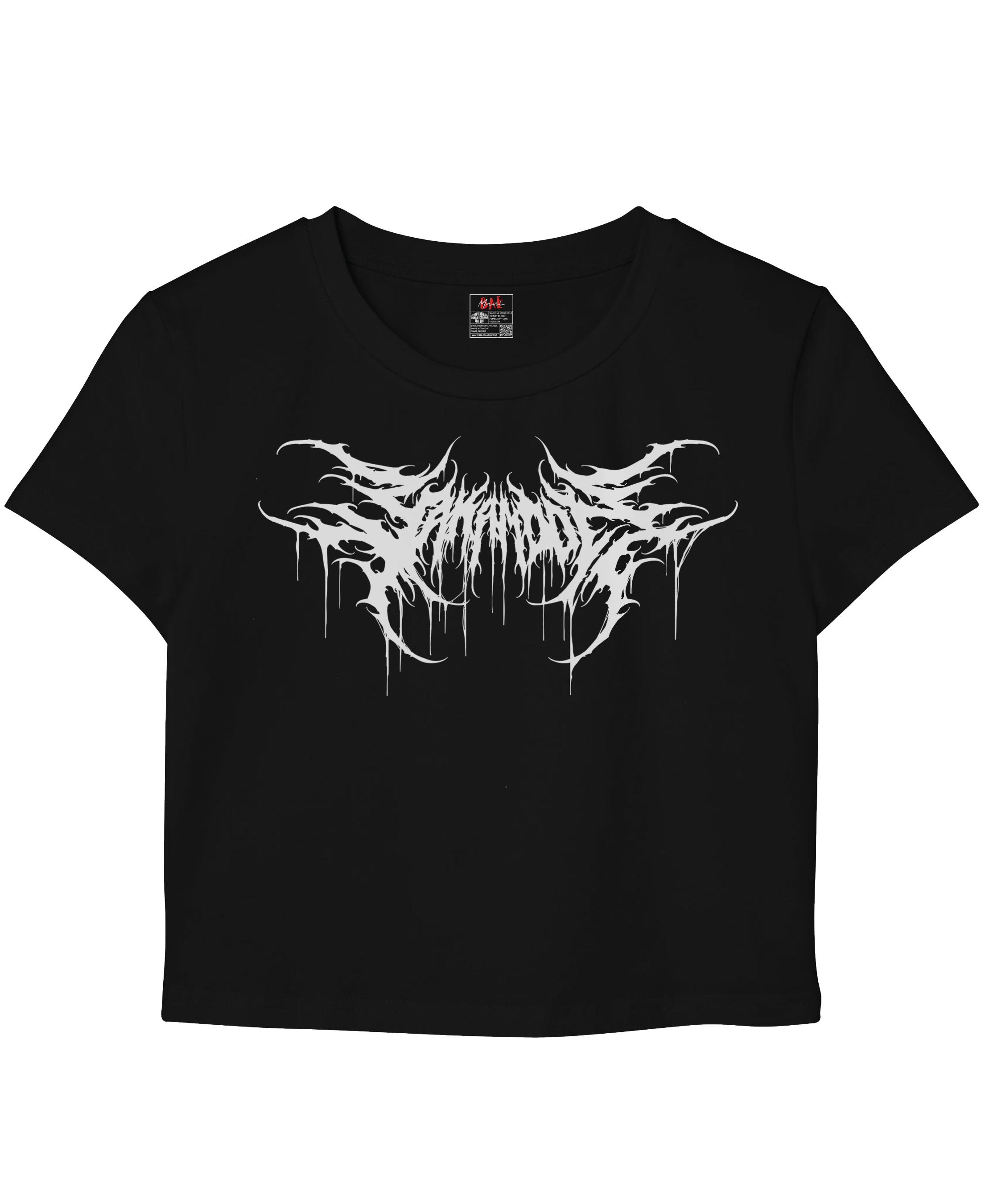 Venom Script Black Baby Tee