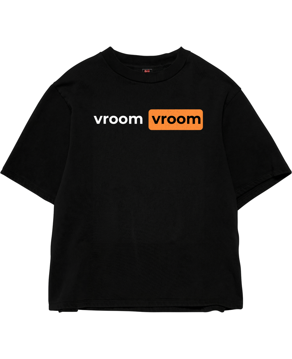 Vroom Vroom Black Oversize Tee