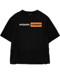 Vroom Vroom Black Oversize Tee