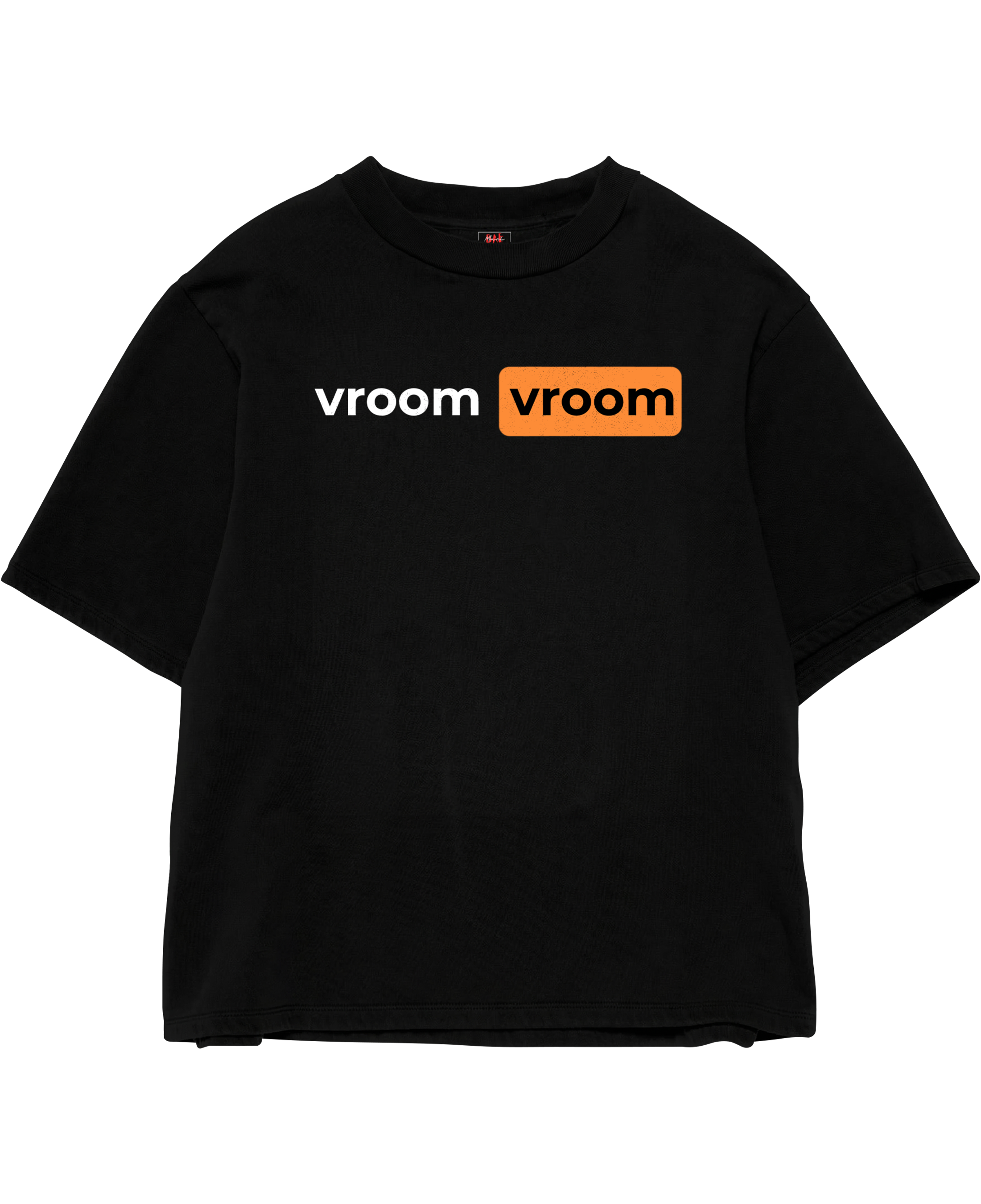 Vroom Vroom Black Oversize Tee