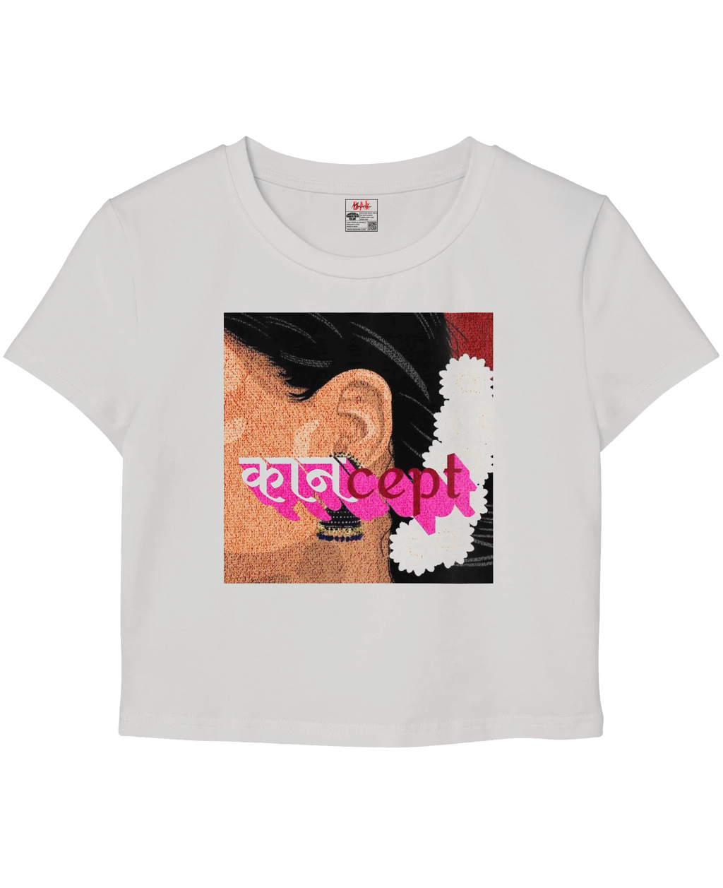 Kaancept White Baby Tee