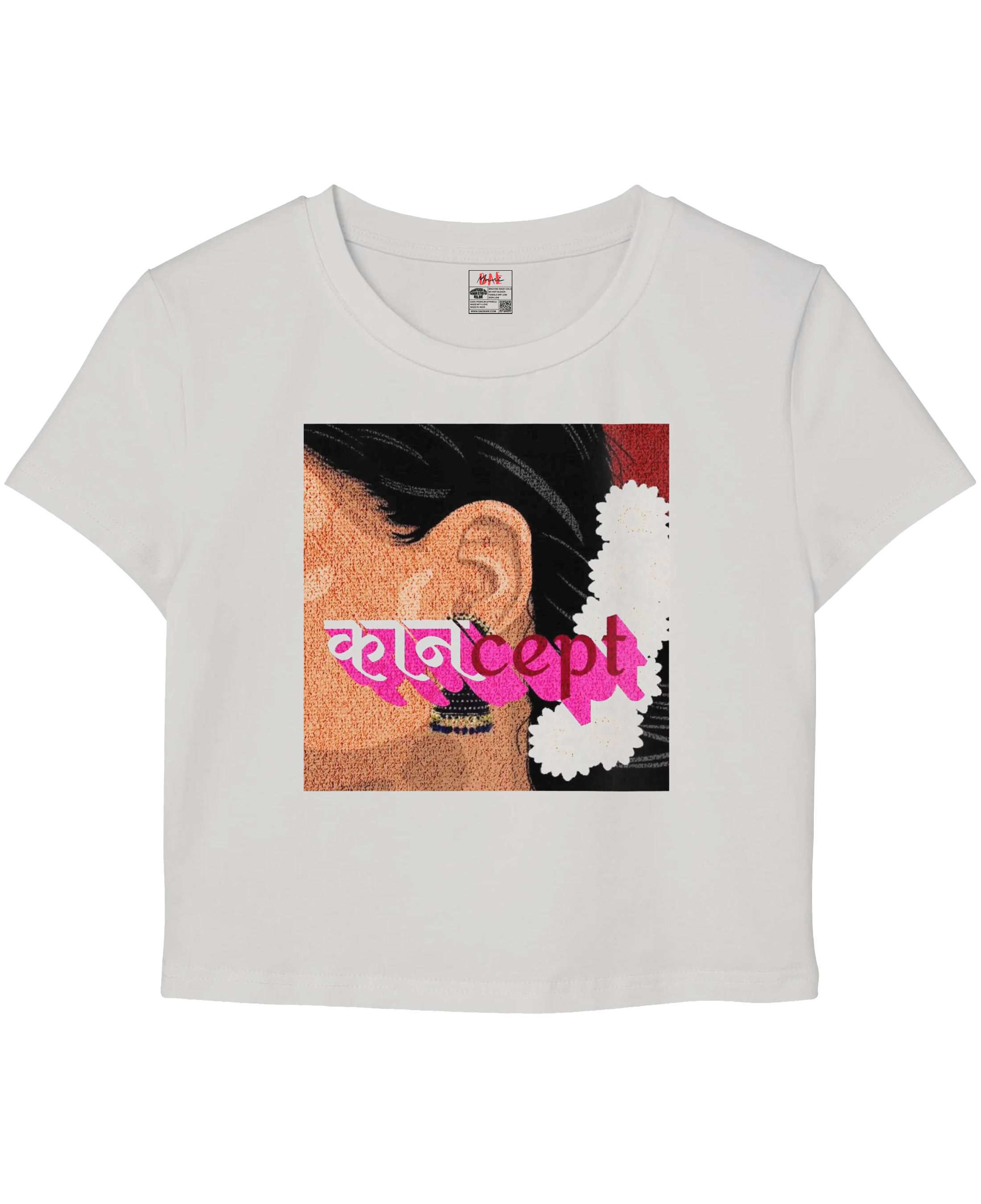 Kaancept White Baby Tee