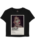 Young and Beautiful Black Baby Tee