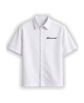 New Delhi Streets White Oversized Shirt