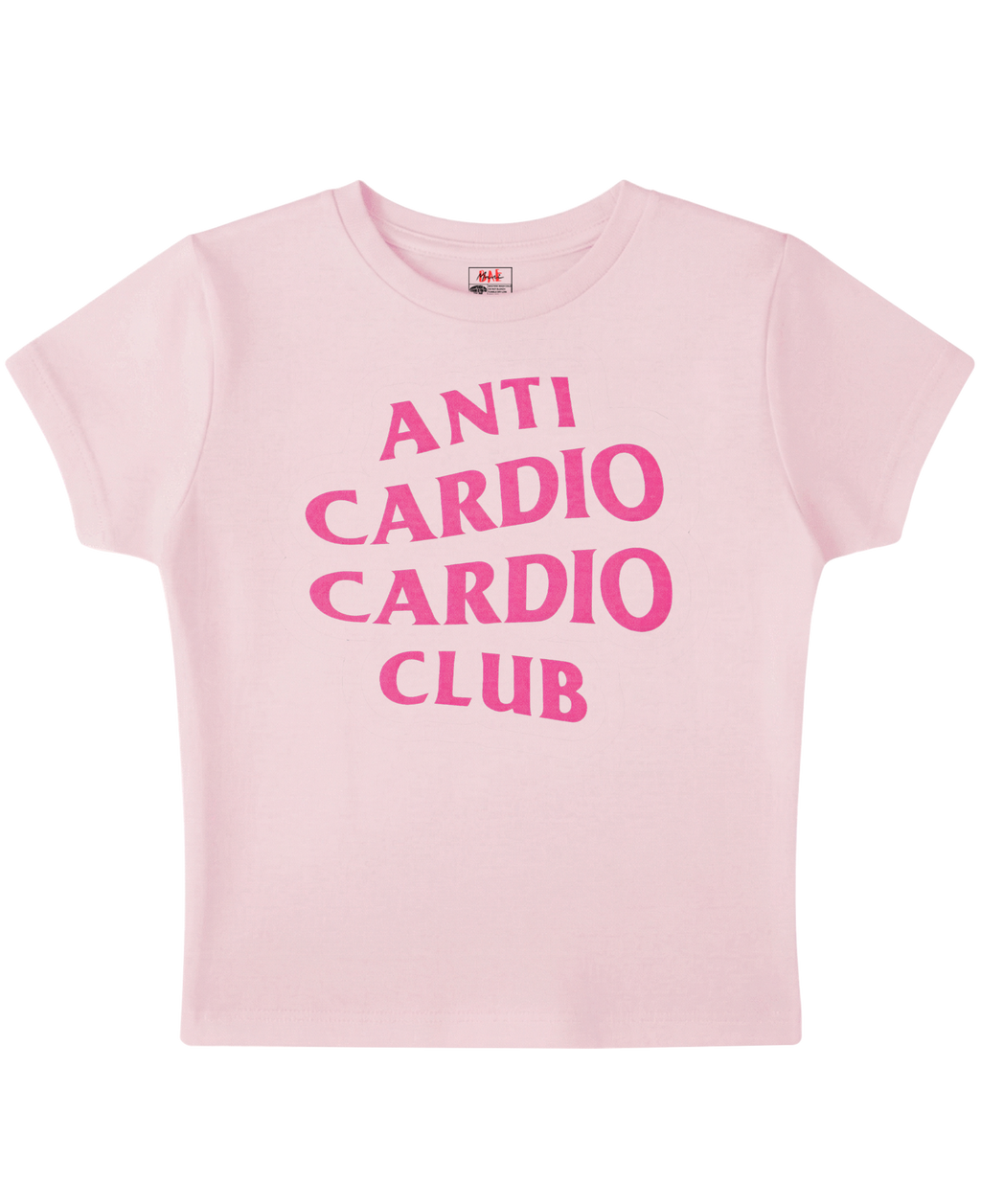 Anti Cardio Club Pink Baby Tee