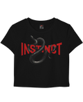 Instinct Black Baby Tee