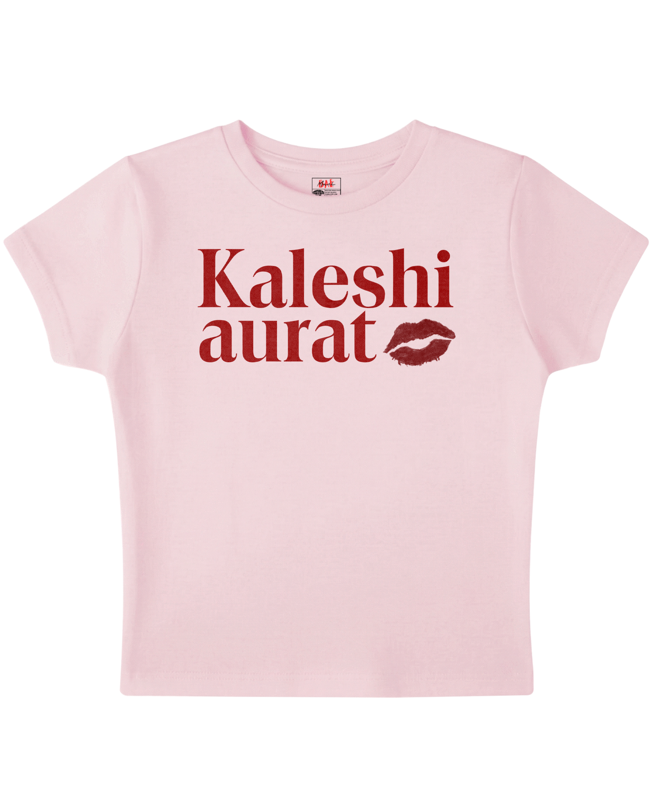 Kaleshi Aurat Pink Baby Tee