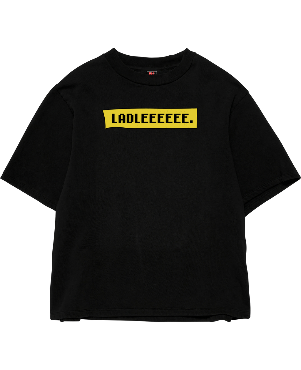 Ladleeeee Black Oversize Tee