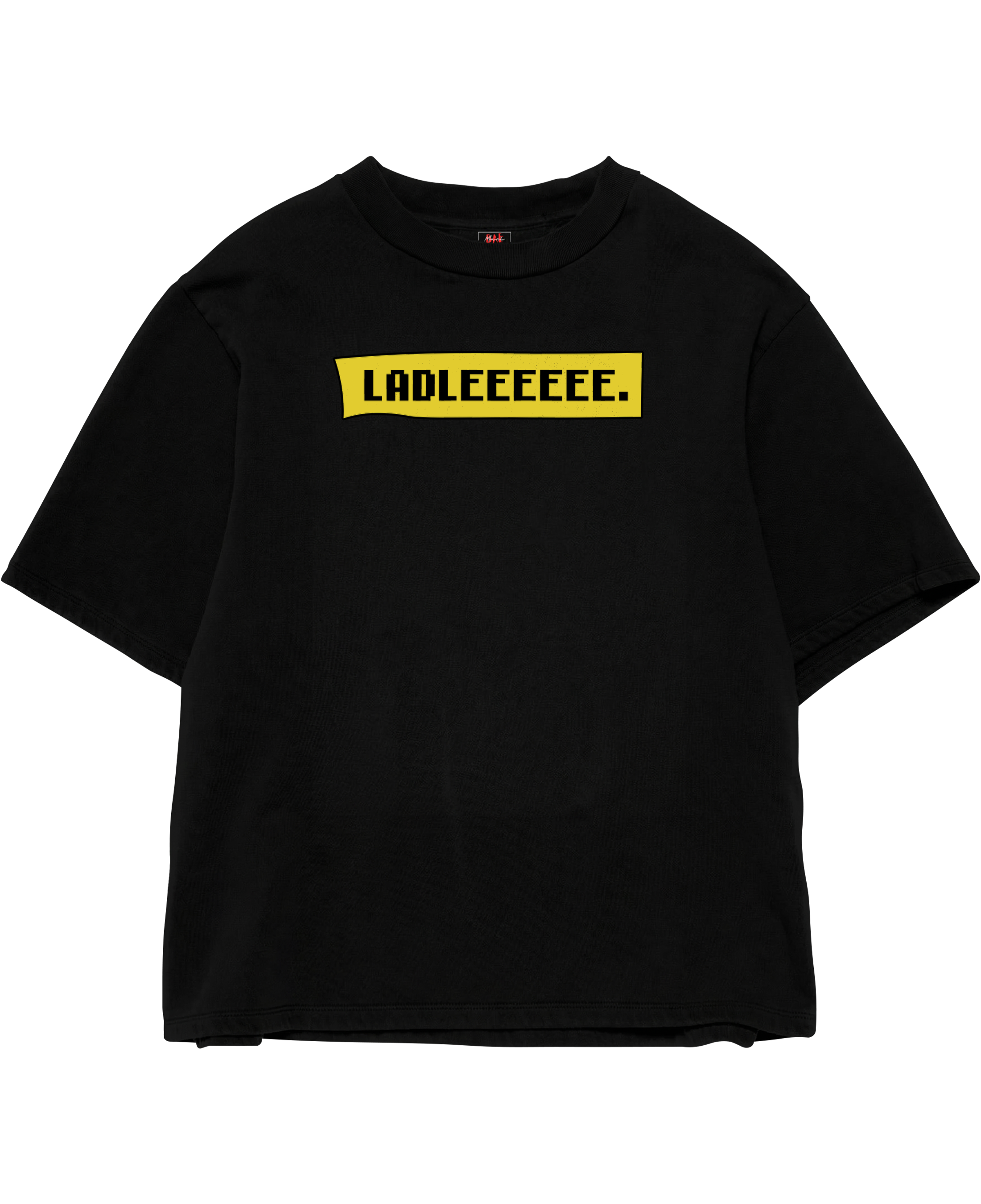 Ladleeeee Black Oversize Tee