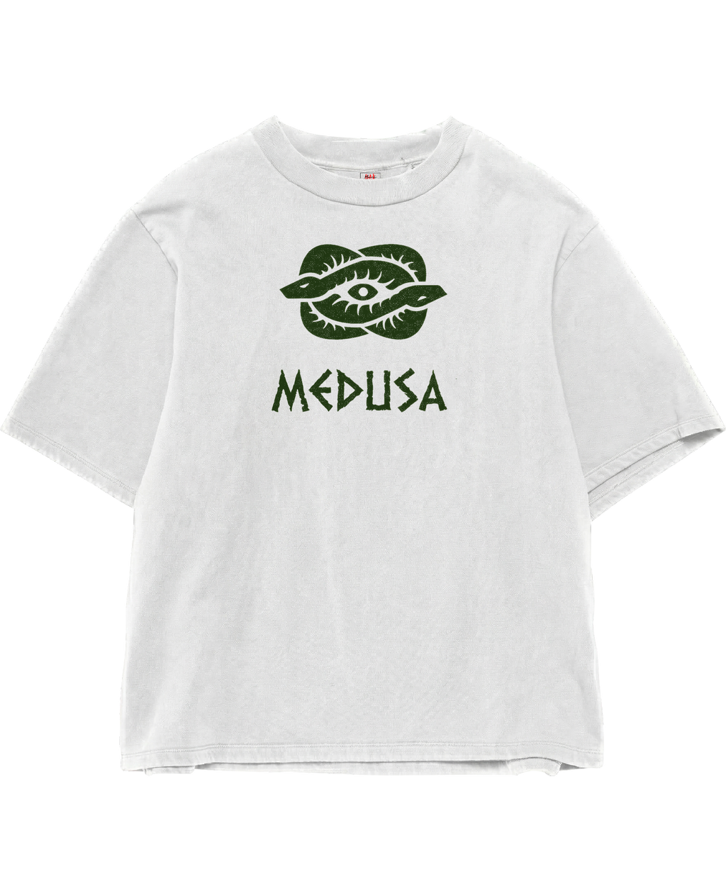Medusa White Oversize Tee