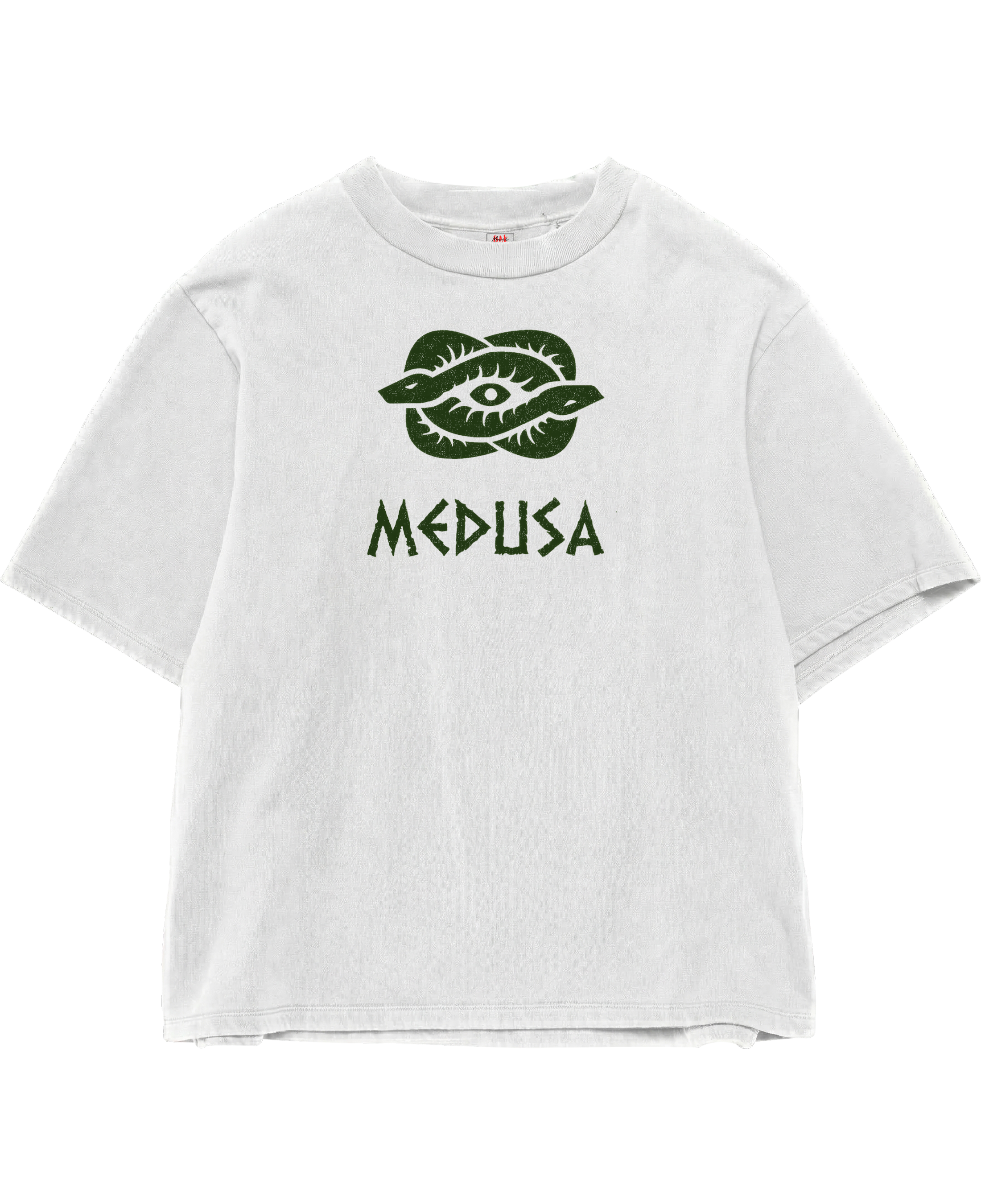Medusa White Oversize Tee