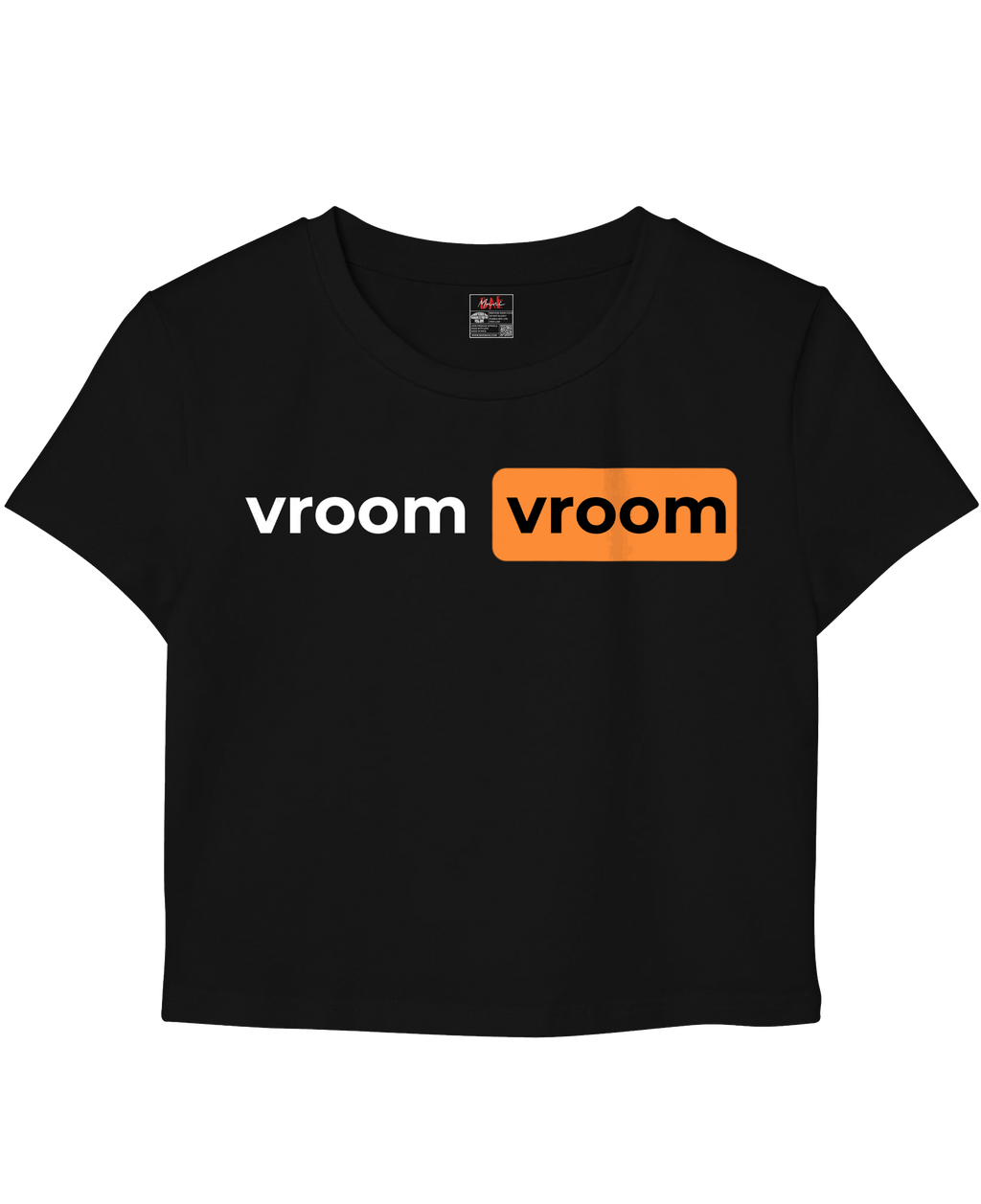 Vroom Vroom Black Baby Tee