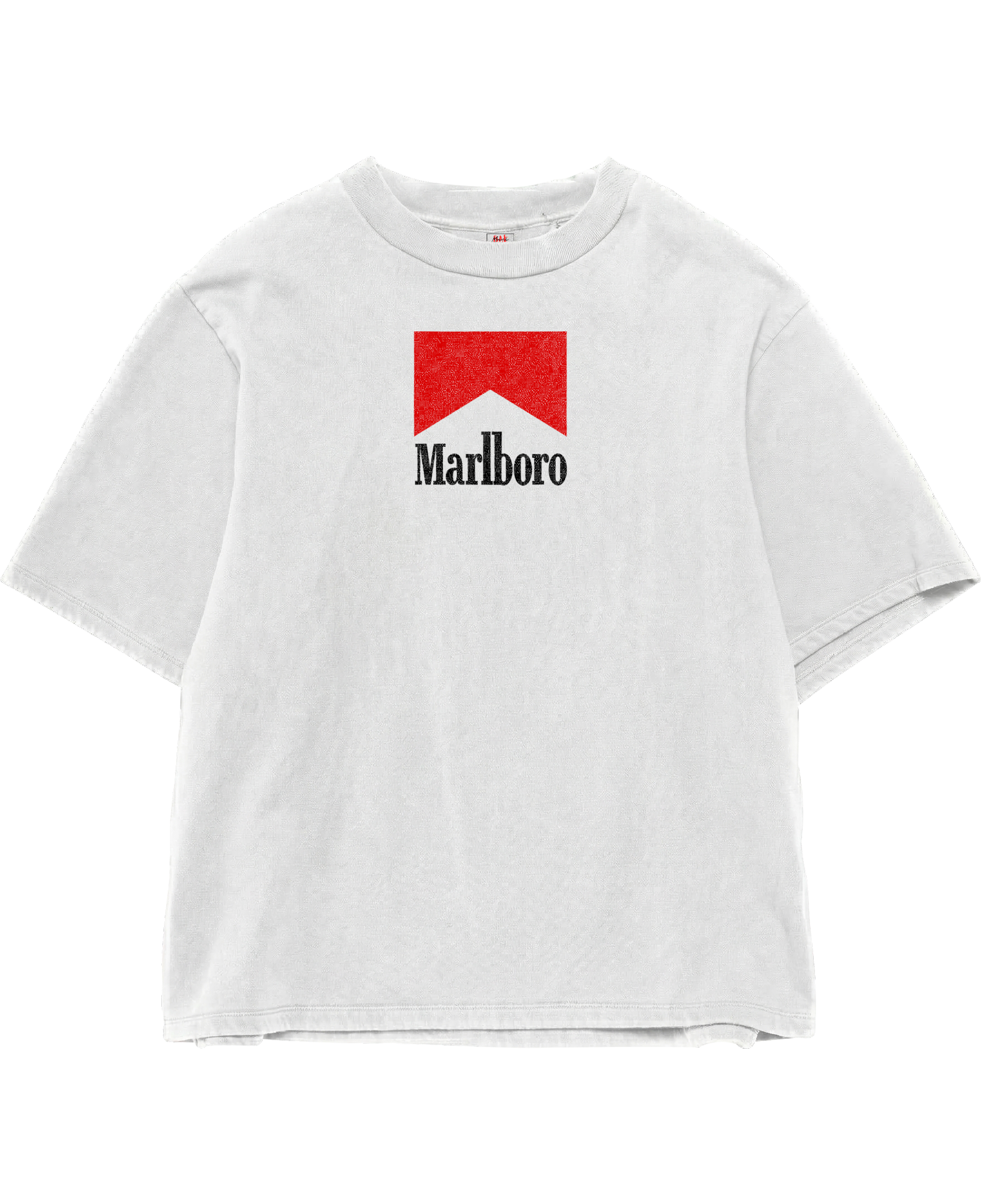 Marlboro Red White Oversize Tee