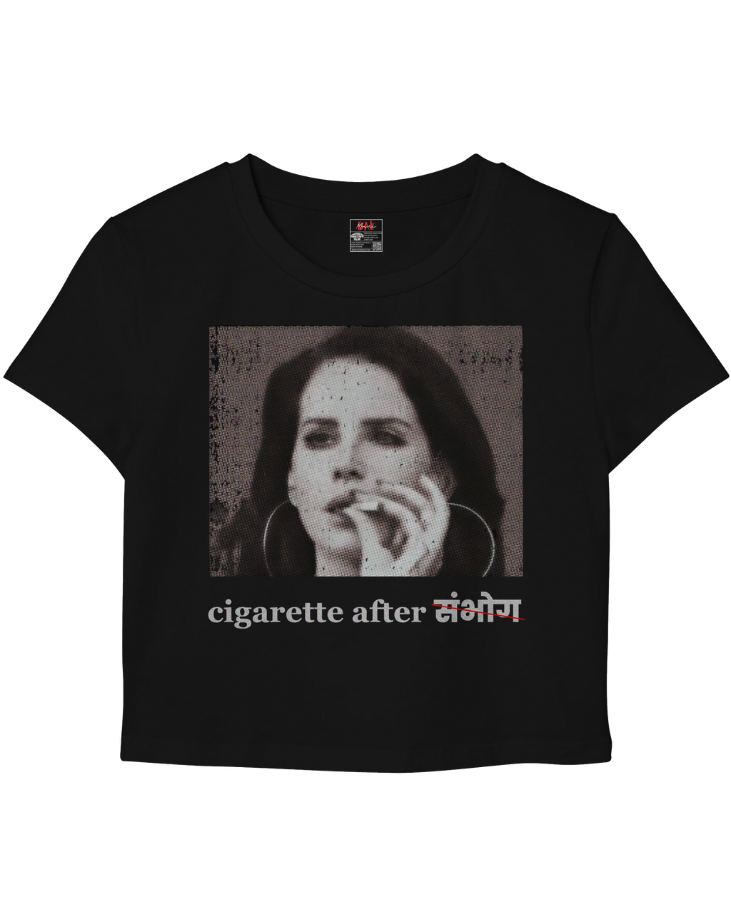 Cigarette After Black Baby Tee