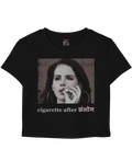 Cigarette After Black Baby Tee
