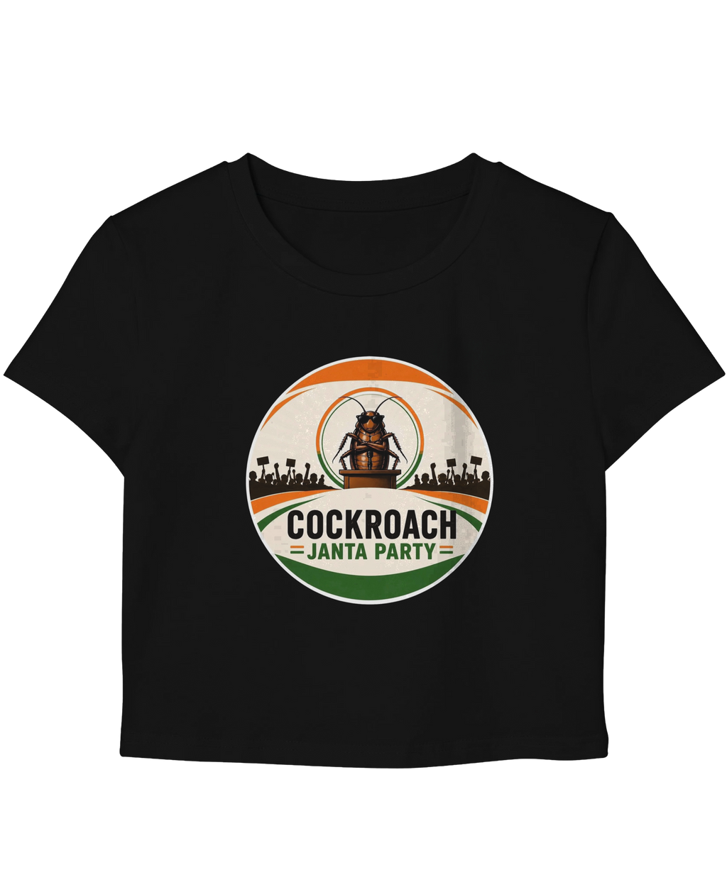 Cockroach Janta Party Black Baby Tee